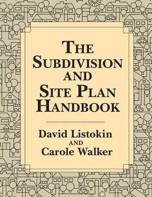 The Subdivision and Site Plan Handbook 1