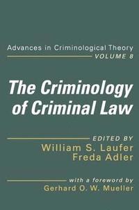 bokomslag The Criminology of Criminal Law