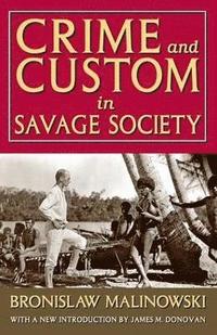 bokomslag Crime and Custom in Savage Society