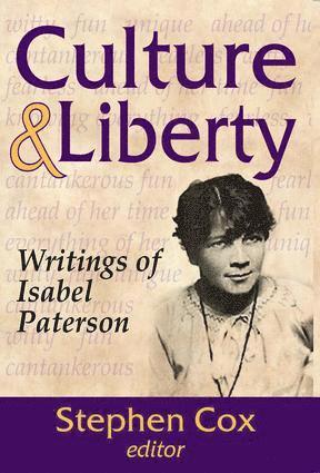 Stephen Cox - Culture and Liberty, Häftad