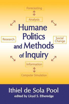 bokomslag Humane Politics and Methods of Inquiry