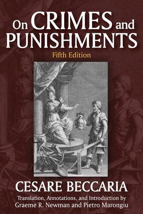 Cesare Beccaria - On Crimes and Punishments, Häftad
