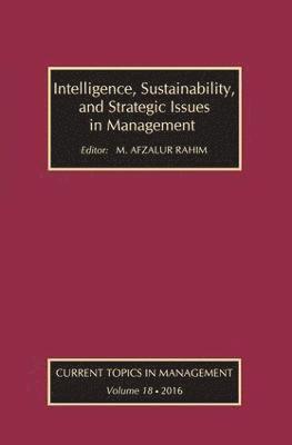 bokomslag Intelligence, Sustainability, and Strategic Issues in Management