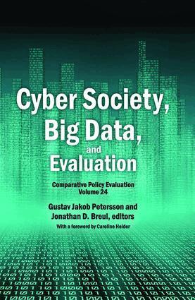 Gustav Jakob Petersson, Jonathan D. Breul - Cyber Society, Big Data, and Evaluation, Inbunden