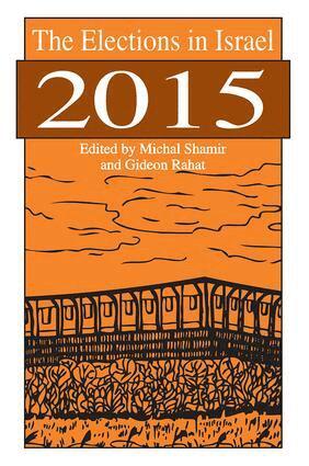 Michal Shamir, Gideon Rahat - Elections in Israel 2015, Inbunden