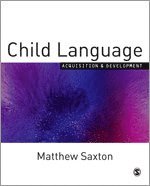 Matthew Saxton - Child Language, Häftad
