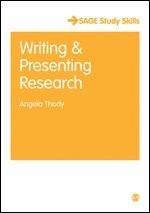 Angela Thody - Writing and Presenting Research, Inbunden