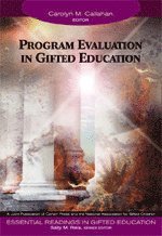 Program Evaluation in Gifted Education 1