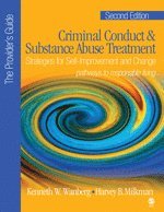 bokomslag Criminal Conduct and Substance Abuse Treatment - The Provider's Guide