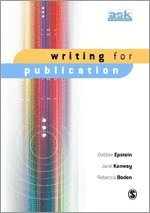 bokomslag Writing for Publication