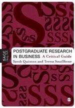 Sarah Quinton, Teresa Smallbone - Postgraduate Research in Business, Häftad