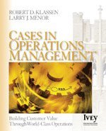 bokomslag Cases in Operations Management