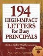 bokomslag 194 High-Impact Letters for Busy Principals