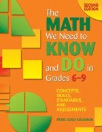 bokomslag Math We Need to Know and Do in Grades 6-9
