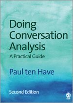 bokomslag Doing Conversation Analysis