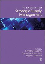 bokomslag The SAGE Handbook of Strategic Supply Management