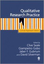 Qualitative Research Practice 1