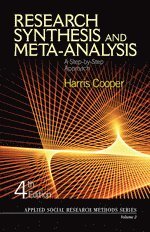 Harris Cooper - Research Synthesis and Meta-Analysis, Häftad