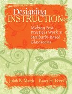 bokomslag Designing Instruction