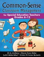 bokomslag Common-Sense Classroom Management for Special Education Teachers, Grades 6-12