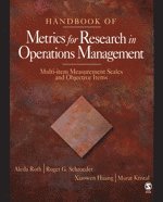 bokomslag Handbook of Metrics for Research in Operations Management