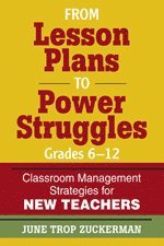 bokomslag From Lesson Plans to Power Struggles, Grades 612