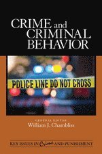 William J. Chambliss, William J. Chambliss - Crime and Criminal Behavior, Inbunden