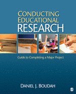 Daniel Joseph Boudah - Conducting Educational Research, Häftad