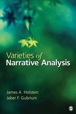 James a. Holstein, Jaber F. Gubrium, James A. Holstein, James A. Holstein, Jaber F. Gubrium - Varieties of Narrative Analysis, Häftad