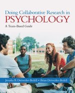 Jerusha B. Detweiler-bedell, Brian Detweiler-Bedell, Jerusha B. Detweiler-Bedell - Doing Collaborative Research in Psychology, Häftad