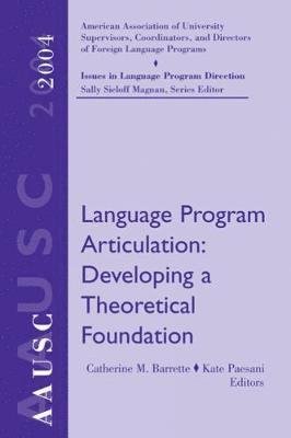 Aausc 2004: Language Program Articulation
