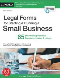 bokomslag Legal Forms for Starting & Running a Small Business: 65 Essential Agreements, Contracts, Leases & Letters