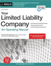 bokomslag Your Limited Liability Company: An Operating Manual