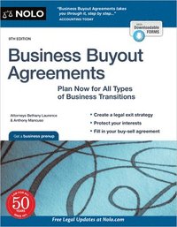 bokomslag Business Buyout Agreements: Plan Now for All Types of Business Transitions