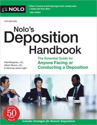 bokomslag Nolo's Deposition Handbook: The Essential Guide for Anyone Facing or Conducting a Deposition
