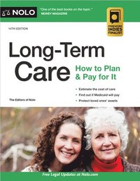 bokomslag Long-Term Care: How to Plan & Pay for It