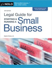 bokomslag Legal Guide for Starting & Running a Small Business