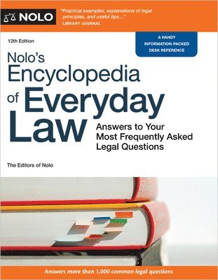 bokomslag Nolo's Encyclopedia of Everyday Law