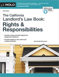 bokomslag The California Landlord's Law Book: Rights & Responsibilities