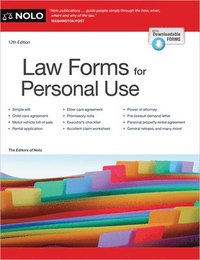 bokomslag Law Forms for Personal Use