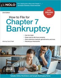 bokomslag How to File for Chapter 7 Bankruptcy