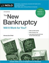 bokomslag The New Bankruptcy: Will It Work for You?