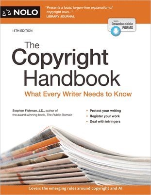 Stephen Fishman - The Copyright Handbook: What Every Writer Needs to Know, Häftad
