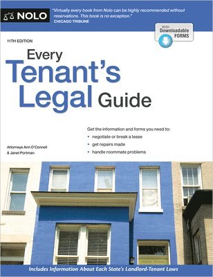 Janet Portman, Ann O'Connell - Every Tenant's Legal Guide, Häftad