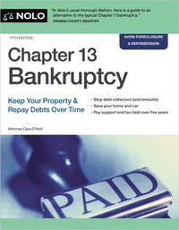 bokomslag Chapter 13 Bankruptcy: Keep Your Property & Repay Debts Over Time