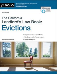 bokomslag The California Landlord's Law Book: Evictions: Evictions