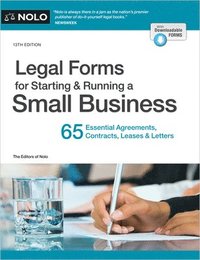 bokomslag Legal Forms for Starting & Running a Small Business
