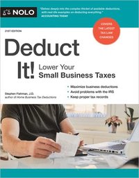 bokomslag Deduct It!