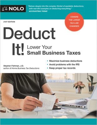 Deduct It!: Lower Your Small Business Taxes 1