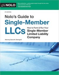 bokomslag Nolo's Guide to Single-Member Llcs